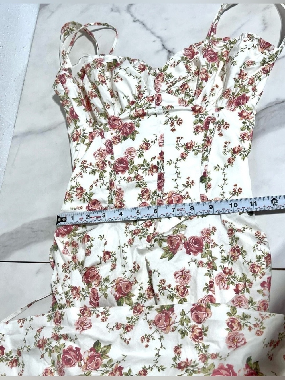 House of CB Carmen Dress Rose - Picture 12 of 14